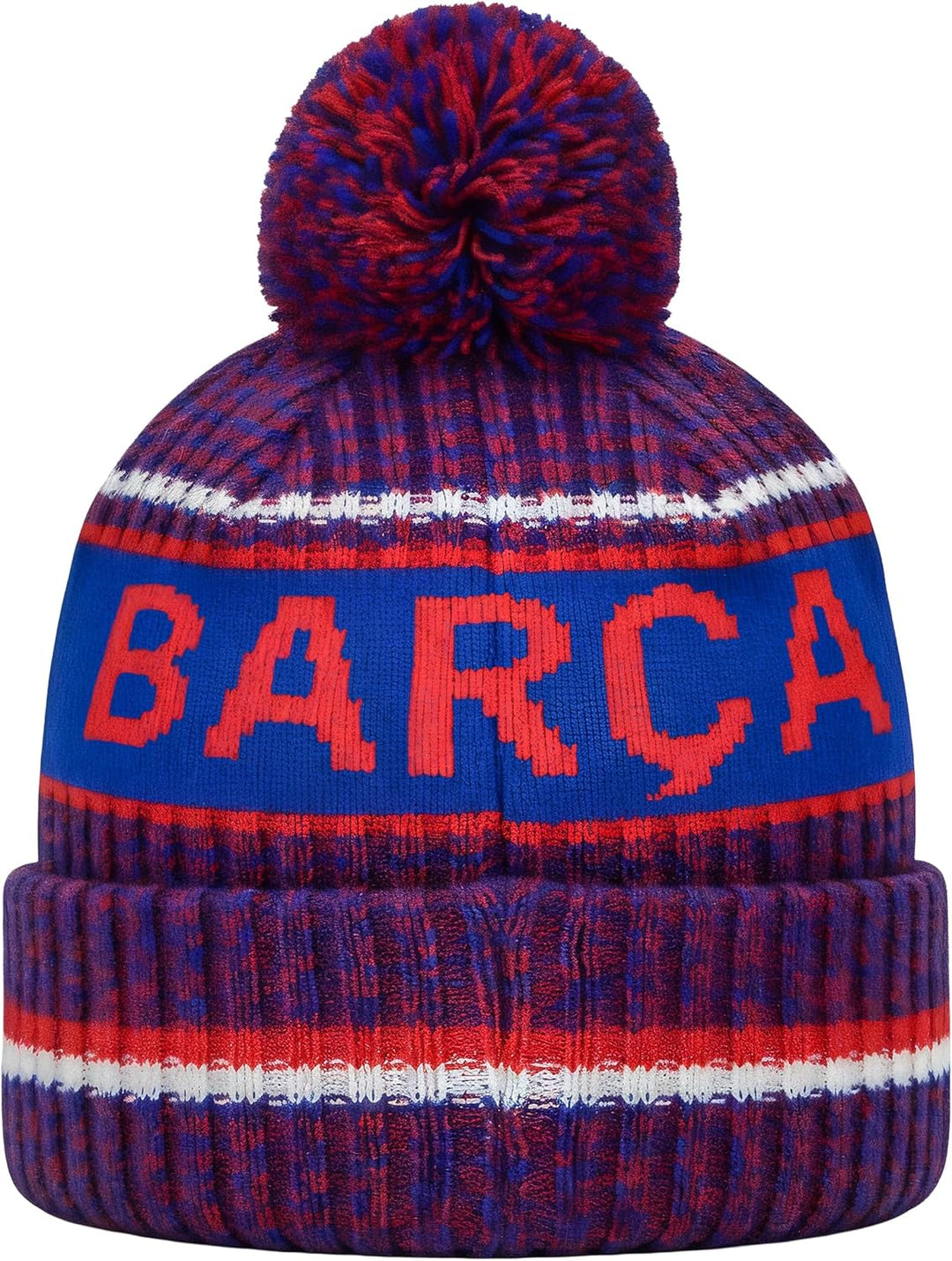 Icon Sports (ICOZ7) Herren Fc Barcelona Team Beanie, blau, Einheitsgrösse, Barcelona Blau Einheitsgr