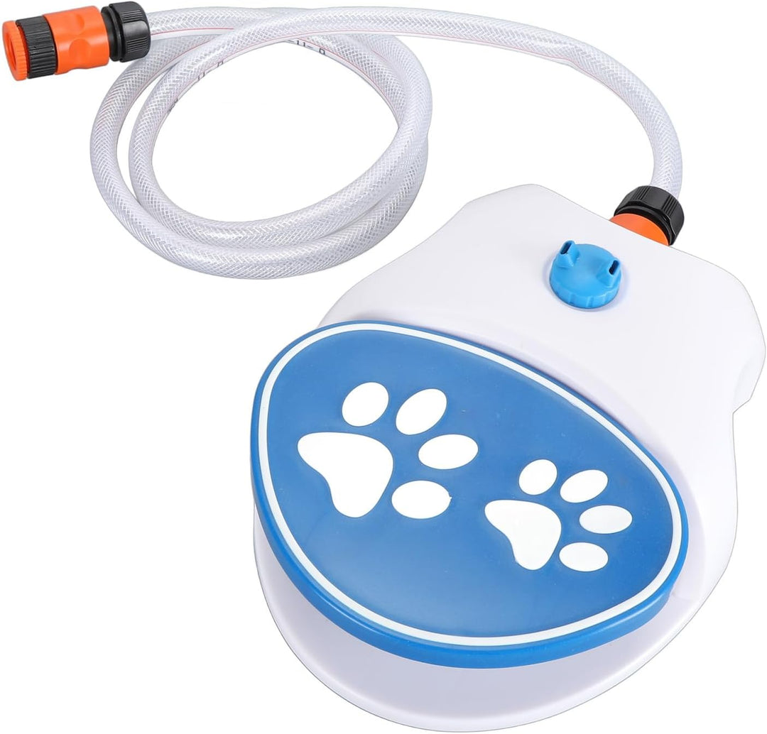 Hundefontäne, Hunde Spielzeug Sprinkler Wasserspender für Kleine, Mittlere, Grosse Hunde, Outdoor Tr