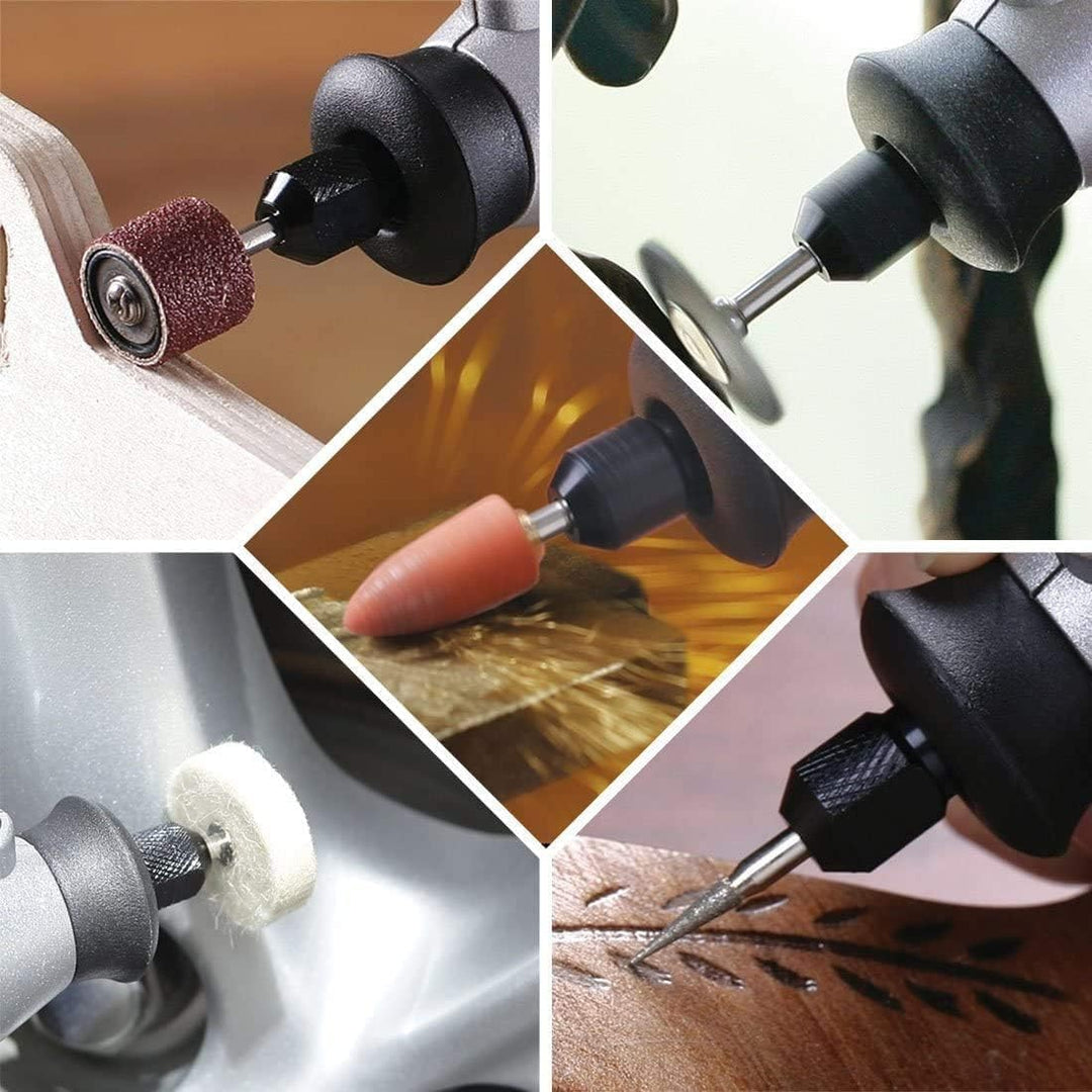WORKPRO Multifunktionswerkzeug Zubehör Set Drehwerkzeug 276 tlg. Mehrzweck Zubehörset zum Schneiden,