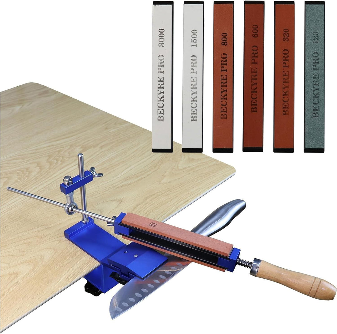 Professionelle 360 Flip Messerschärfer Werkzeug, Fixed Angle Küchenmesser Schärfen Tool Kit mit Quic