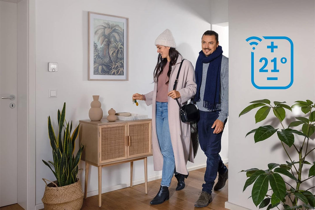 Bosch Smart Home Raumthermostat 230V II für kabelgebundener Heizsysteme, 4er-Set 4x Raumthermostat I