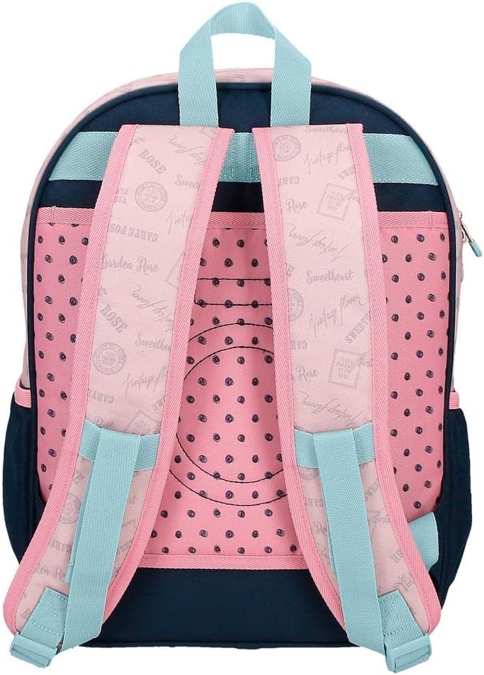 Enso Bonjour Rosa Schulrucksack 30x38x12 cm Polyester 13.68L Mochila Escolar Rosa, Mochila Escolar R