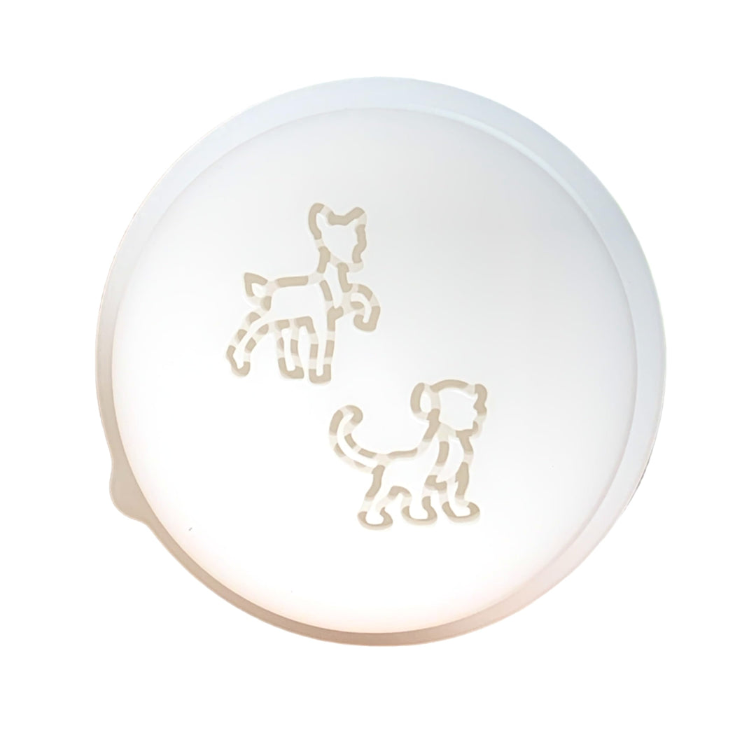 BNN - Avance/Serie 7000 - Herz Love Tiere - Pasta Disc kompatibel mit Philips Pasta Maker Avance/Ser