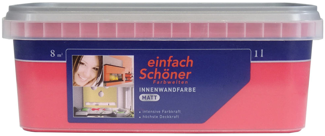 Wilckens Innenwandfarbe matt, 1 l, Abend Rot 1 l (1er Pack) Abend Rot, 1 l (1er Pack) Abend Rot