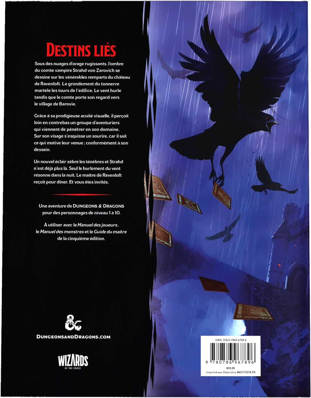 Dungeons & Dragons RPG Abenteuer Der Fluch von Strahd *Französisch*