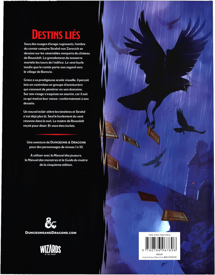 Dungeons & Dragons RPG Abenteuer Der Fluch von Strahd *Französisch*