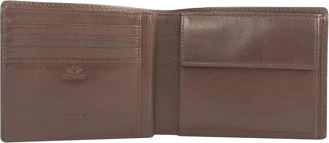 Maitre - Grumbach Gathman Billfold H8 Dunkelbraun