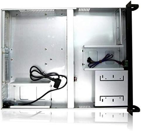 Rack Chassis 19" 2U Black 2U Schwarz, 2U Schwarz
