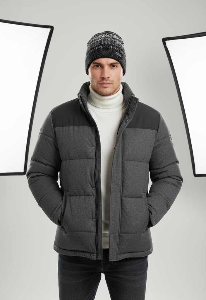 Eisglut Unisex Arrono Strickmütze, Schwarz