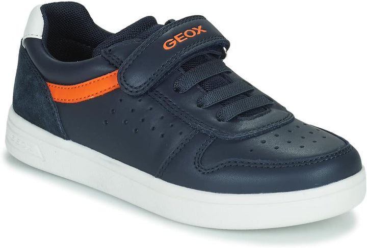 Geox Jungen J Djrock Boy BSneakers 30 EU Navy Orange, 30 EU Navy Orange