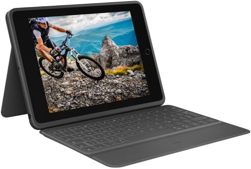 Logitech Rugged Folio für iPad (10. Generation) – Schutzcase mit Smart Connector und strapazierfähig