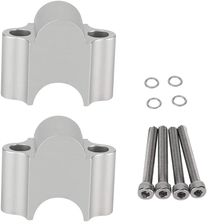Universal Handbar Riser, Raised Handbar Riser Motorrad Handbar Riser Aluminiumlegierung Handbar Rise