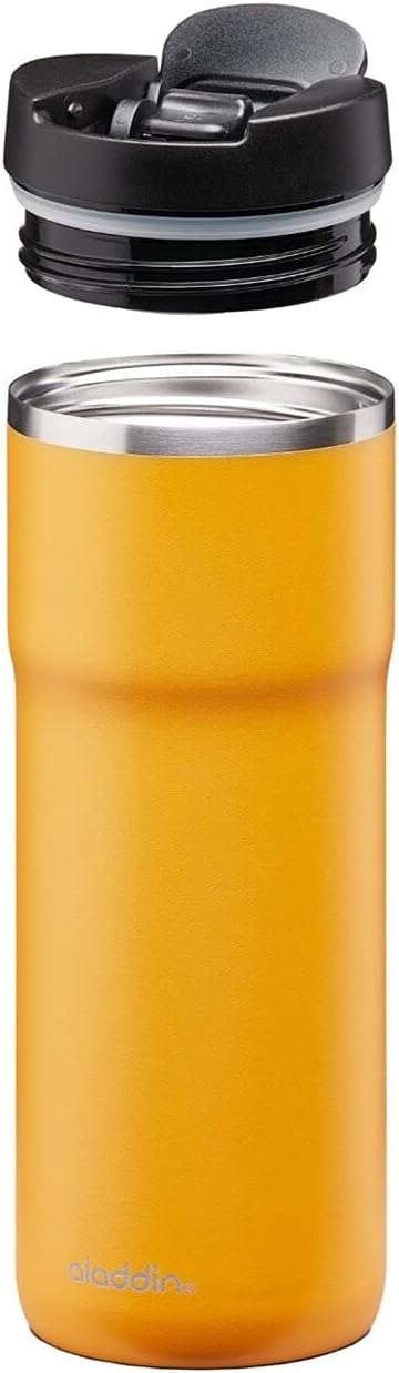 Aladdin Barista Java Thermavac Leak-Lock Edelstahl Thermobecher 0.47L Sun Yellow - Auslaufsicherer B
