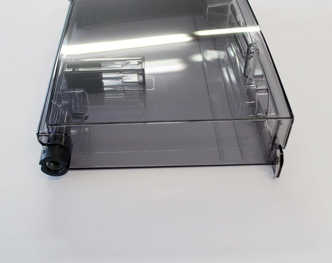 Wasserbehälter Tank Ersatztank mit Griff Titan-Schwarz/Passend für DeLonghi Dinamica Plus Kaffee-Vol