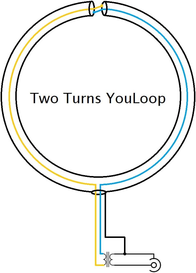 250 MW YouLoop Elektromagnetische Antenne 10 kHz Bis 30 MHz Tragbare Passive Magnetschleifenantenne