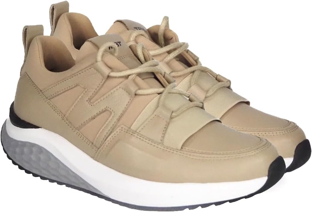 MBT Herren Funktionsschuhe FANO M,lose Einlage,Level 3- Wippeffekt: Hoch 41 EU Braun Cream, 41 EU Br