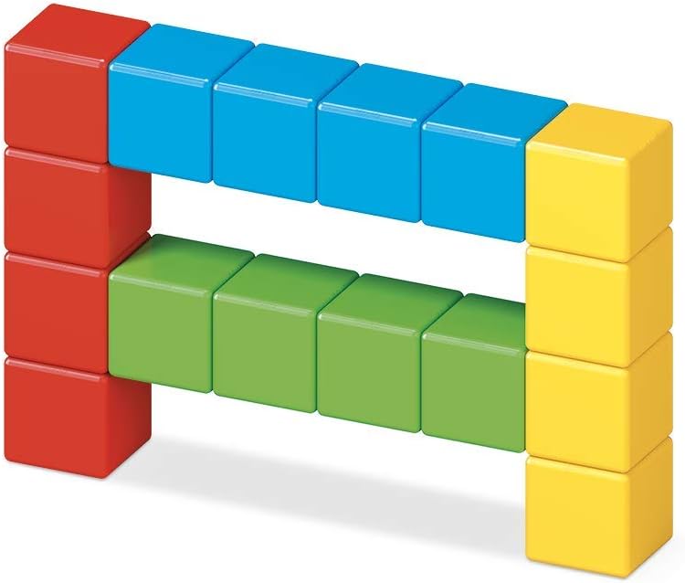 Geomag Magicube 153, Pre School, Konstruktionsspielzeug, Baukasten Lernspielzeug - 16 Magnetwürfel 1