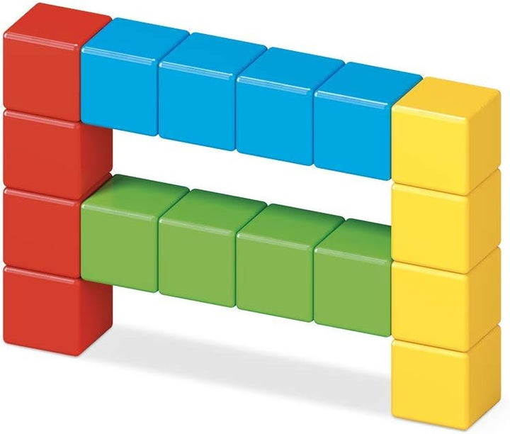 Geomag Magicube 153, Pre School, Konstruktionsspielzeug, Baukasten Lernspielzeug - 16 Magnetwürfel 1