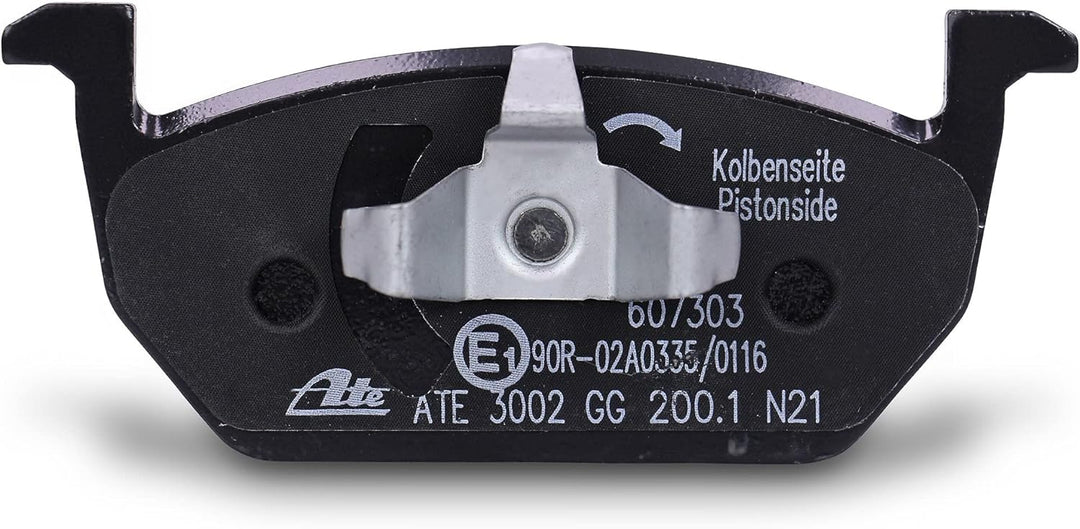 ATE Bremsenset Vorderachse inkl. Bremsscheiben vorne Ø 276 mm belüftet und Bremsbeläge vorne + Versc