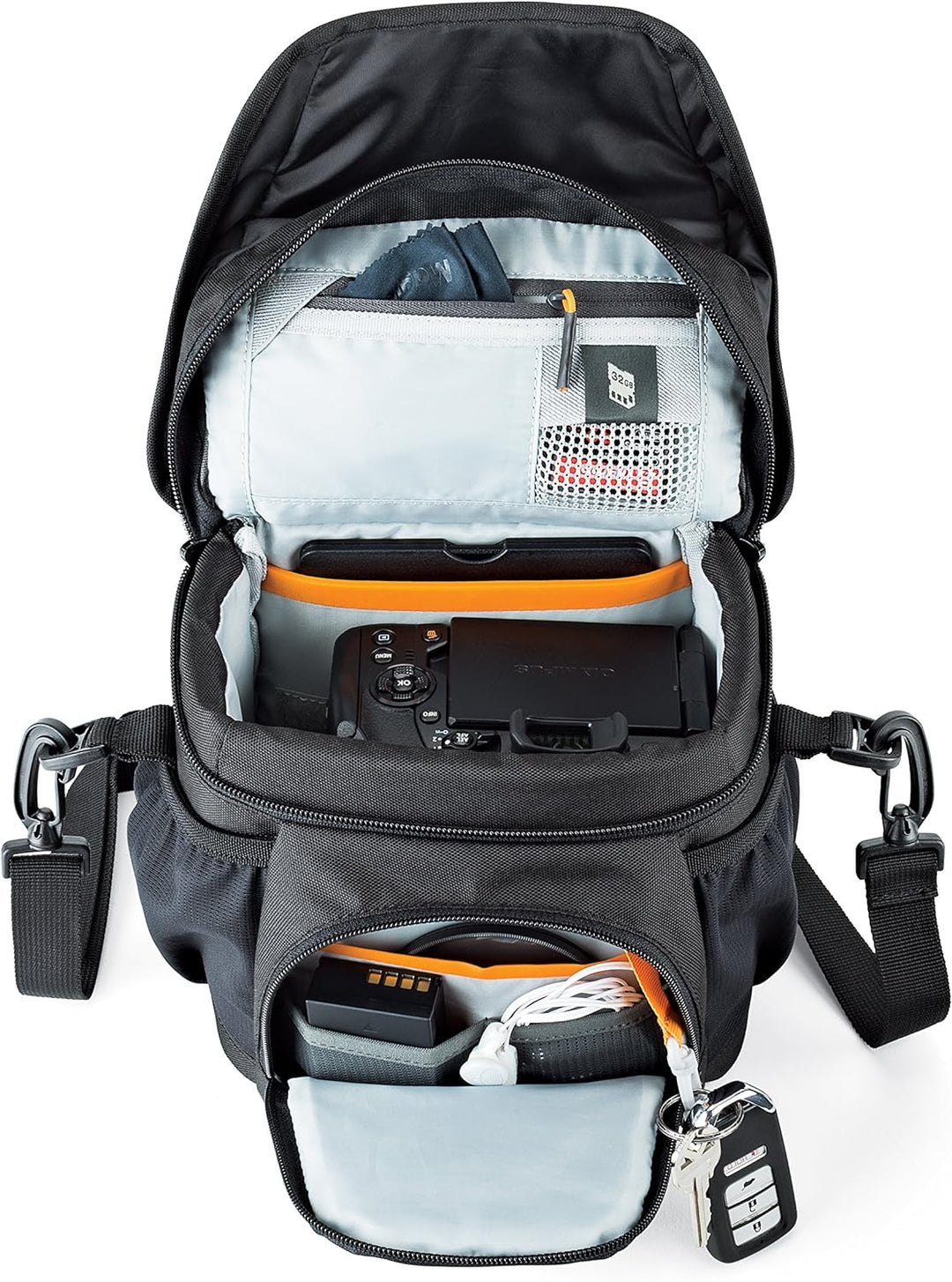 Lowepro Nova 140 AW II Kamera-Tasche schwarz 140 AW II Schwarz, 140 AW II Schwarz