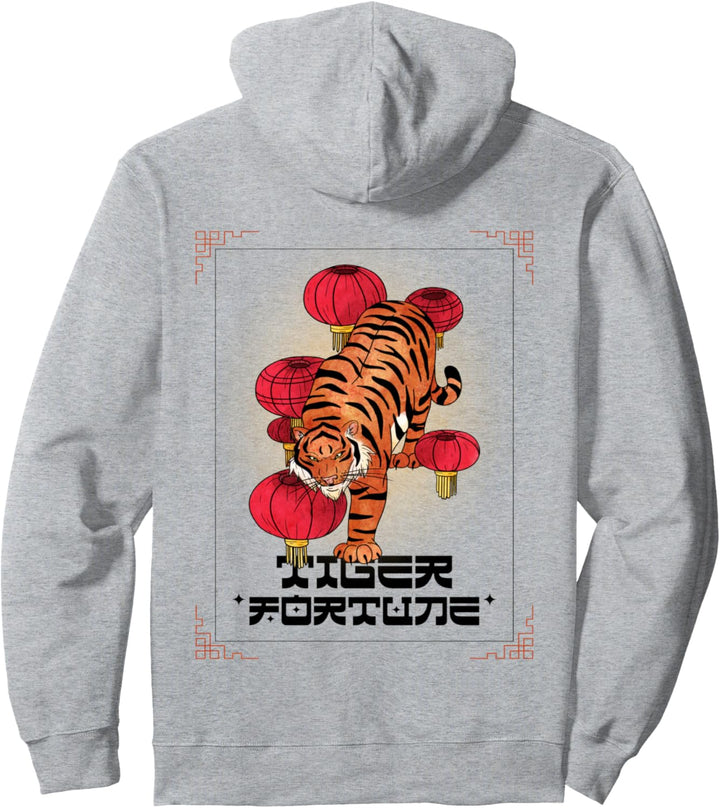 Chinesisches Mond-Symbol Neujahr des Tigers Pullover Hoodie