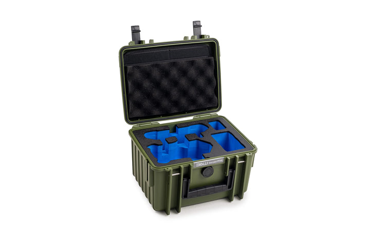B&W Cases B&W Transportkoffer Outdoor für DJI Mini 4 Pro Drohne und Fly More Combo - Type 2000 - was