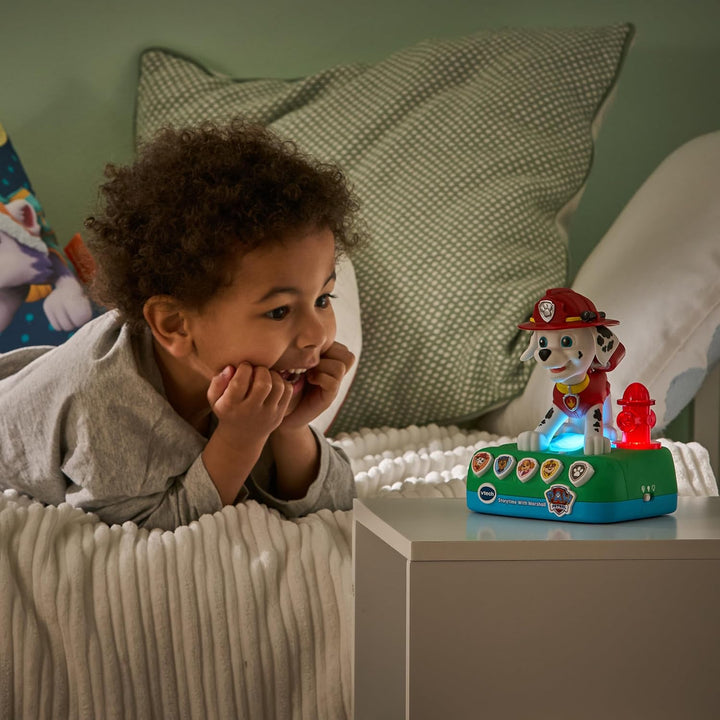 VTech PAW Patrol - Interaktiver Geschichten-Freund Marshall – Mit der Figur spannenden Geschichten z