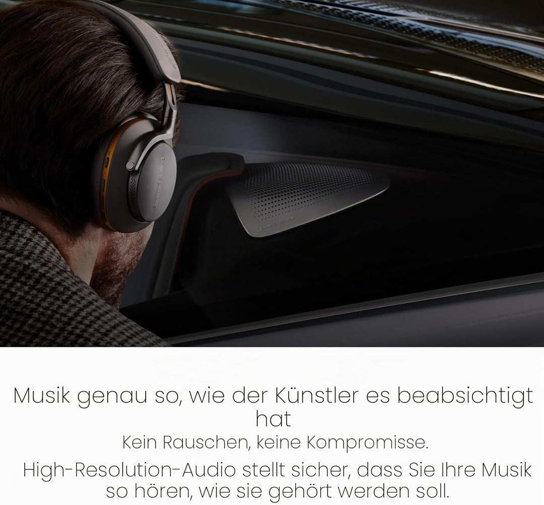 Bowers & Wilkins PX8 McLaren Edition Over-Kopfhörer mit Geräuschunterdrückung, kabellos, Bluetooth 5