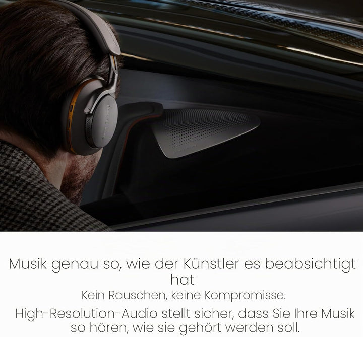 Bowers & Wilkins PX8 McLaren Edition Over-Kopfhörer mit Geräuschunterdrückung, kabellos, Bluetooth 5