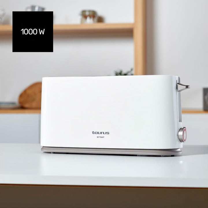 Taurus My Toast Toaster mit langem und extra breitem Schlitz, Kunststoff, mehrfarbig 1 Lange Schlitz