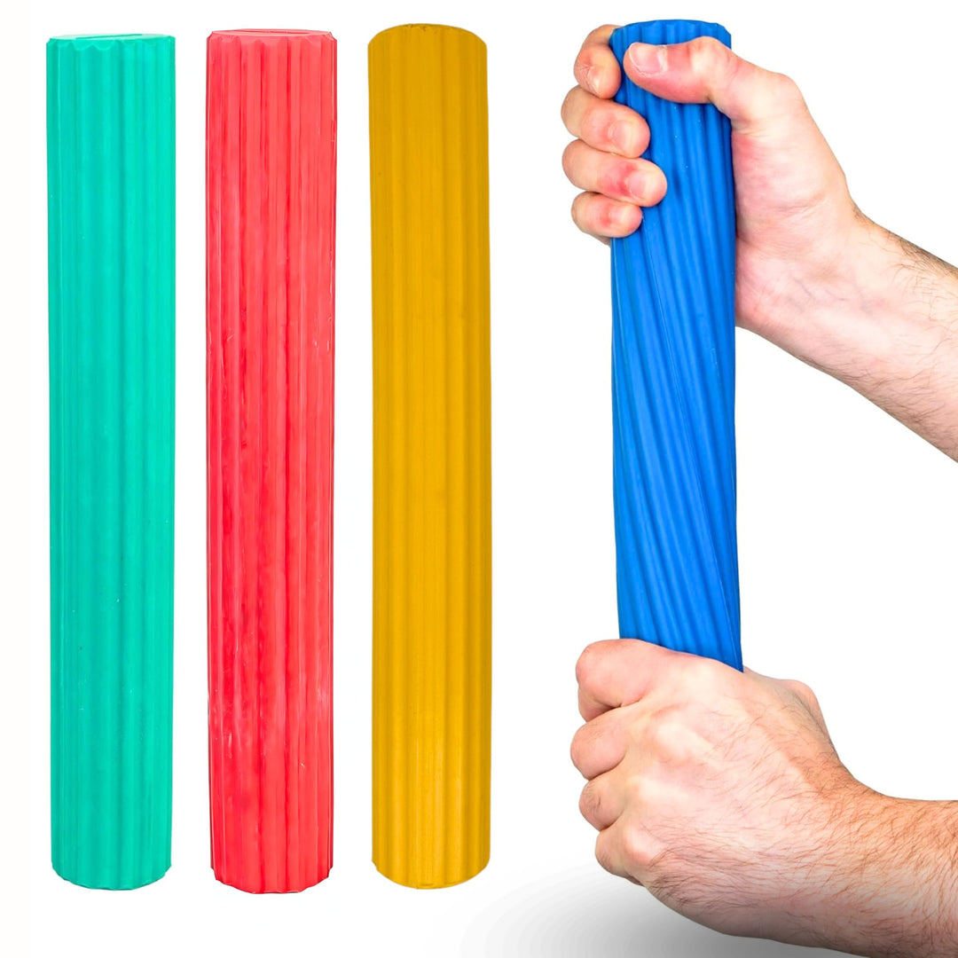 FAIR MOVE Flexstab - Flexibler Übungsstab Biegestab - Hand- und Fingertrainer - Trainingsstab für Ph