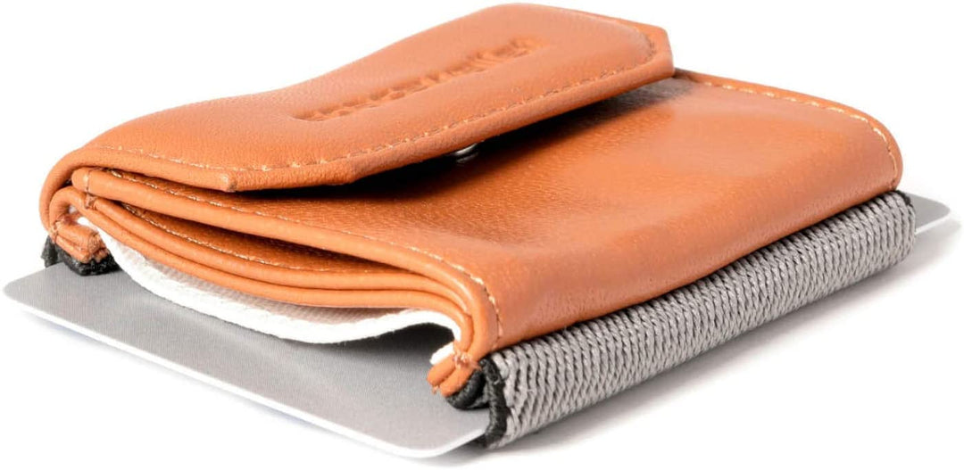 Space Wallet Space Products ® Mini Geldbörse für Damen & Herren I Sehr kleines Echtleder Wallet/Port