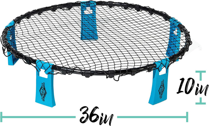 Franklin Sports Spyderball-Spiel-Set – enthält 3 Bälle, Tragetasche und Regeln – gespielt im Freien,
