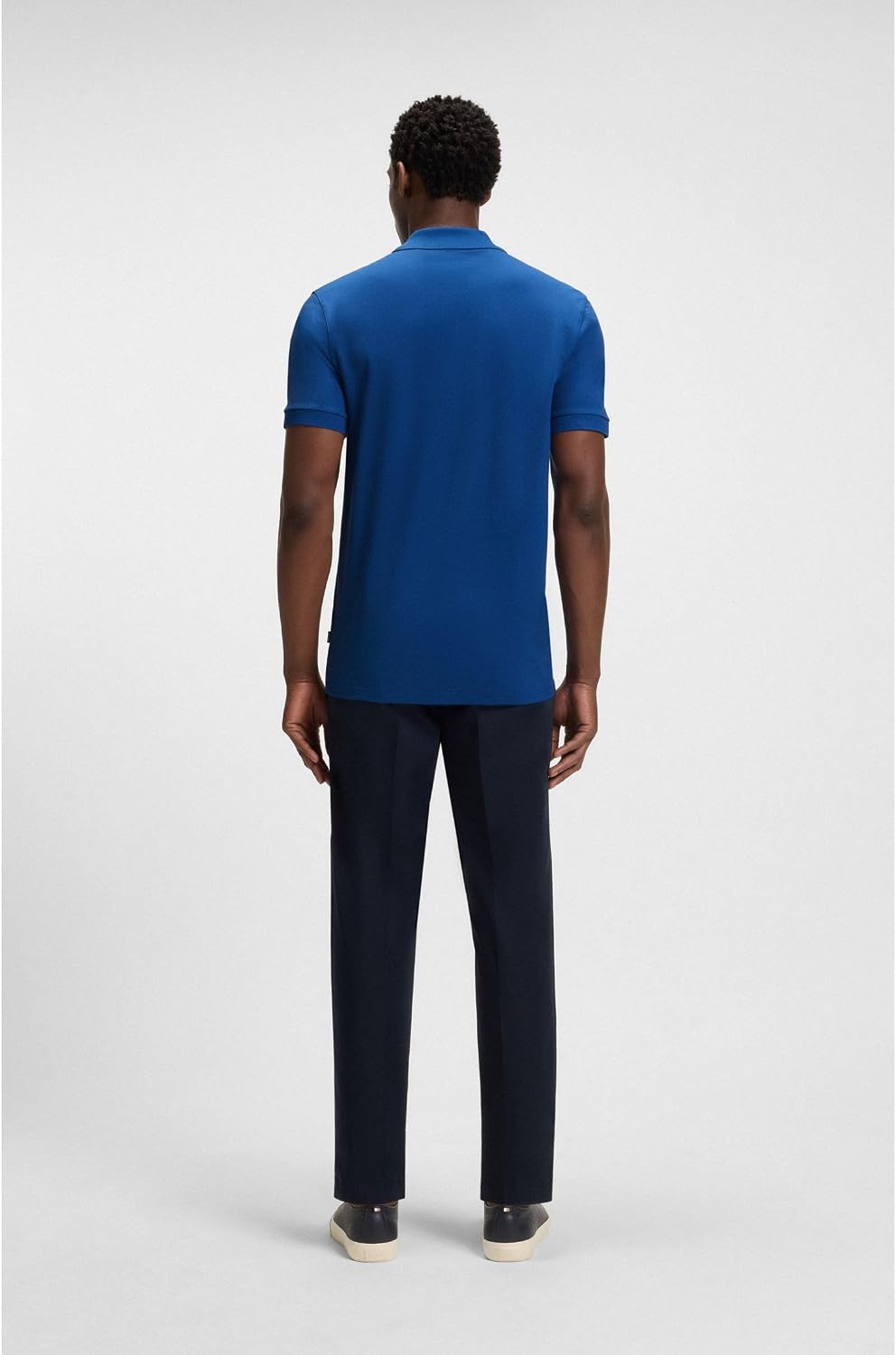 Pallas Poloshirt Aus Baumwoll-piqué Mit Logo-Details S Blau Neun, S Blau Neun