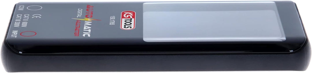 KS Tools 150.1765 Automatik Digital-Multimeter inkl. Prüfspitzen, Rot-schwarz