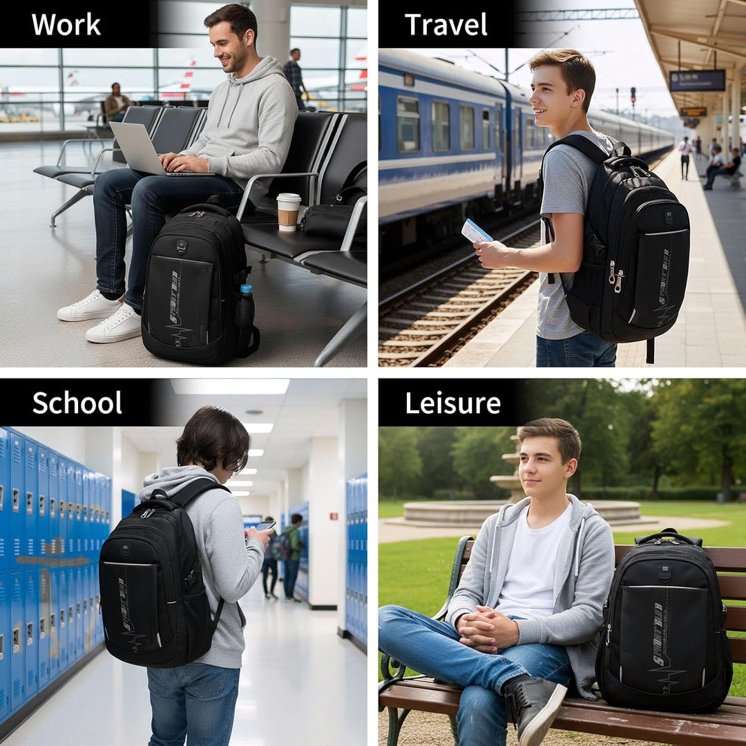 SIVENKE Rucksack Daypack Schulrucksack Schultasche Laptop Rucksack Multifunktionale Tagesrucksack La