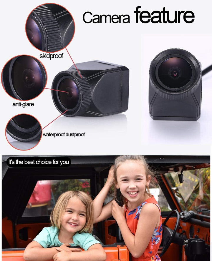 20mm Lens Super HD 170° Weitwinkel Wasserdicht Nachtsicht Rückfahrkamera Ersatz für Ford Focus 2 MK2