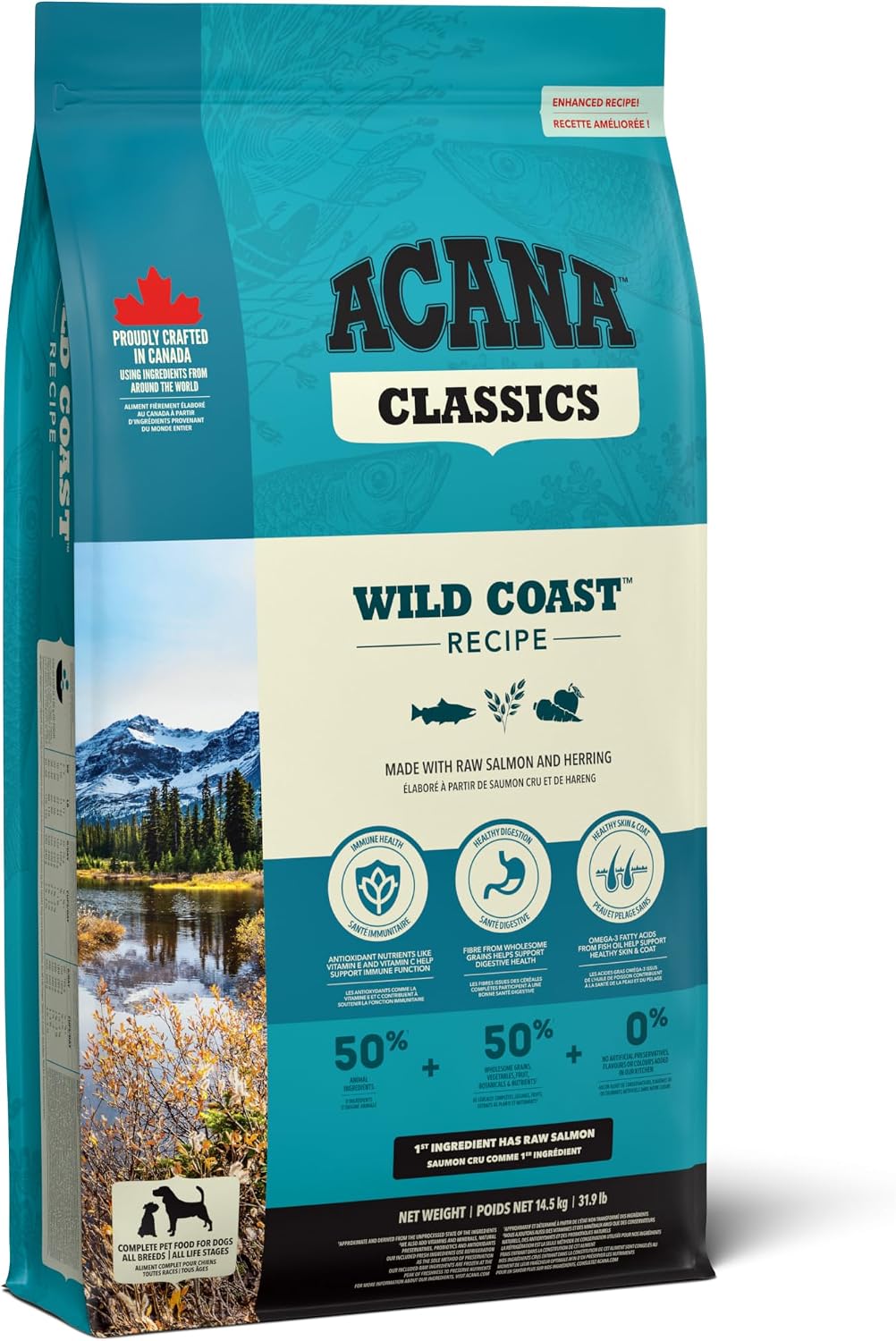 Acana Classics Wild Coast - 17 kg