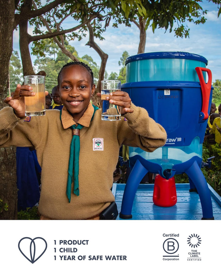 LifeStraw® Personal - Persönlicher Wasserfilter, Blau Blau LifeStraw Wasserfilter 'Personal' Single,