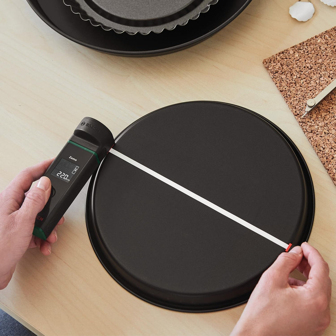Bosch Lasermessgerät Zamo Tape Adapter (Zubehör für Zamo 4. Generation, zum präzisen Messen von kurz