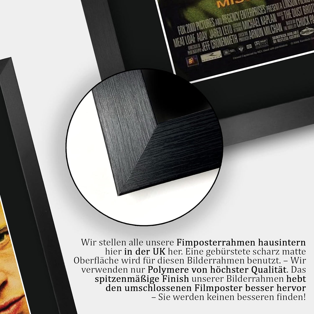 HWC Trading Fightclub A3 Gerahmte Signiert Gedruckt Autogramme Bild Druck-Fotoanzeige Geschenk Für B