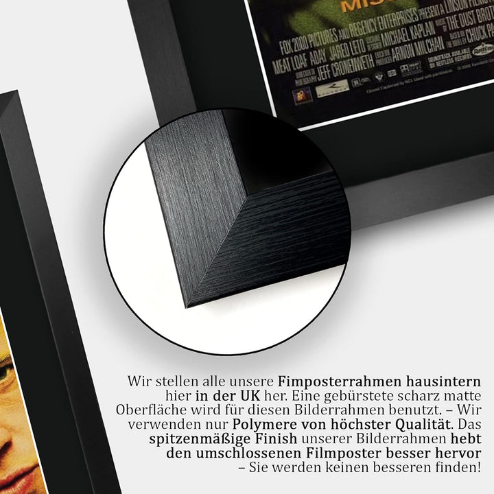 HWC Trading Fightclub A3 Gerahmte Signiert Gedruckt Autogramme Bild Druck-Fotoanzeige Geschenk Für B