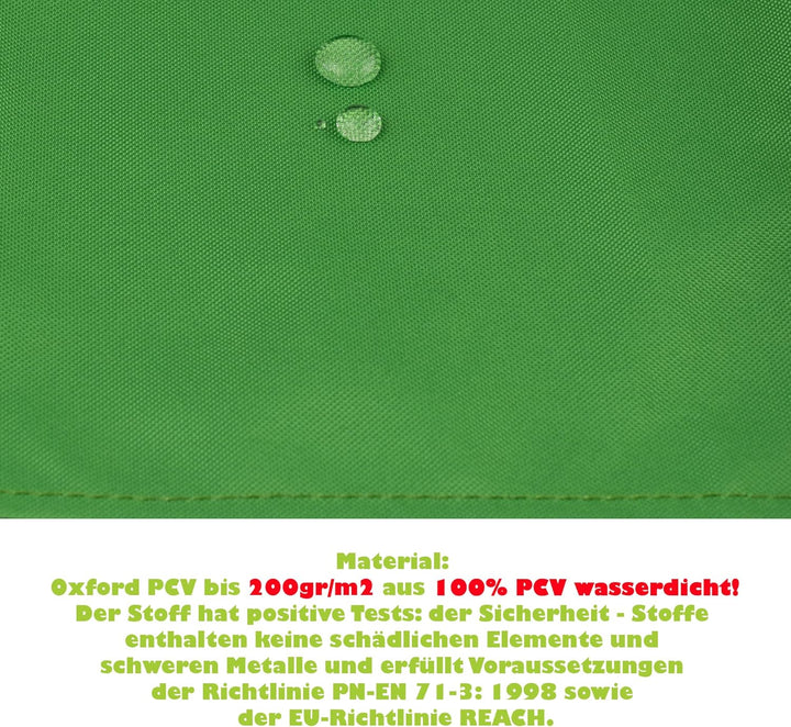 SILUK freigarten.de Ersatzdach für Pavillon 3x3 Meter Wasserdicht Terrassenüberdachung mit Schiebeda