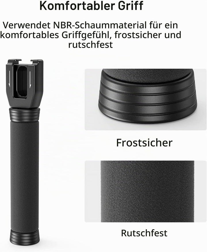 SMALLRIG Handadapter Holder Interview Grip Interview Mikrofon Griff Adapter für RODE Wireless Go II-