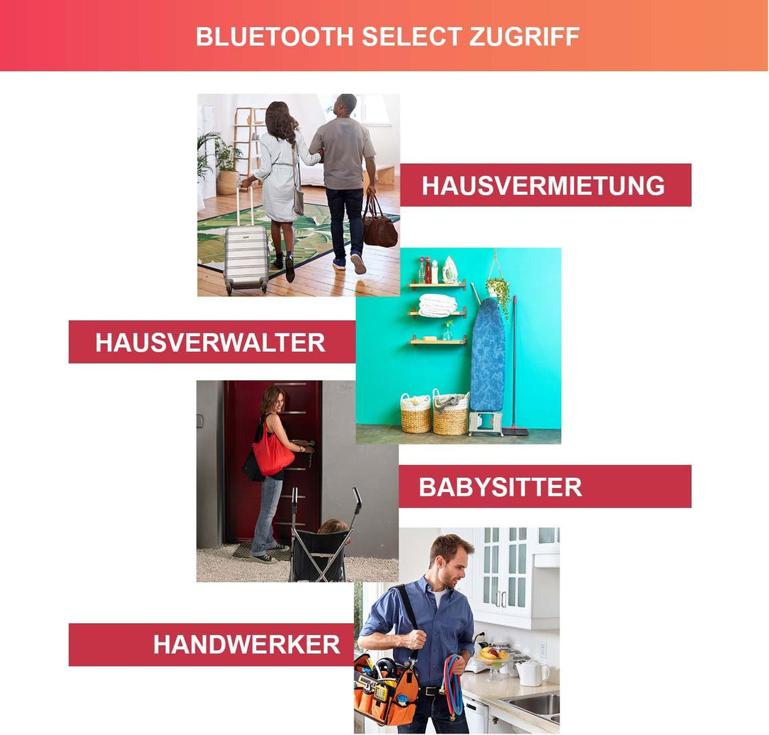 Master Lock Smart Connected Schlüsseltresor, Verschlüsselung nach Militärstandard, Aussen, mit Bügel