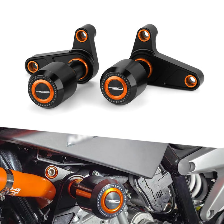 Modeer Motorrad Sturzpads Kompatibel mit DUKE 790/890 Duke/R 2018-2025 Rahmen Slider Sturzschutz 790