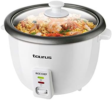 Taurus Rice Chef - Reiskocher | 1.8l | 700W | 0 Dezibel | Kunststoff 1,8 L, 1,8 L