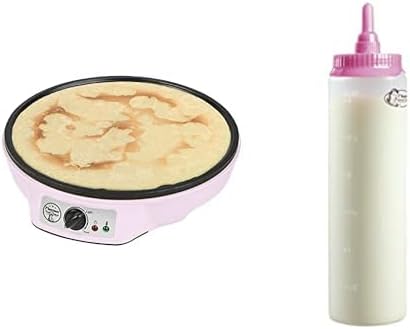 Bestron Crêpes Maker, inkl. Teigportionierer für 700ml mit Skala, Ideal zum Befüllen des Crêpes-Gerä