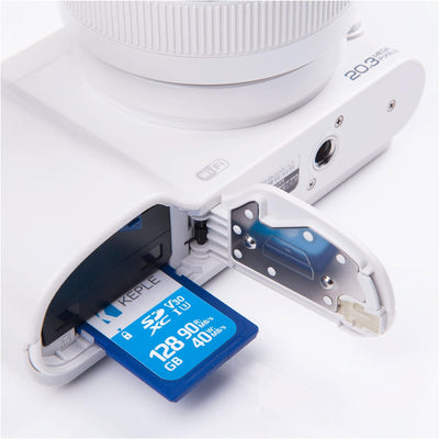 128GB SD Card Class 10 Speicherkarte for Canon EOS M50, M100, M10, M6, M5, 6D, 60D, 70D, 80D, 100D,