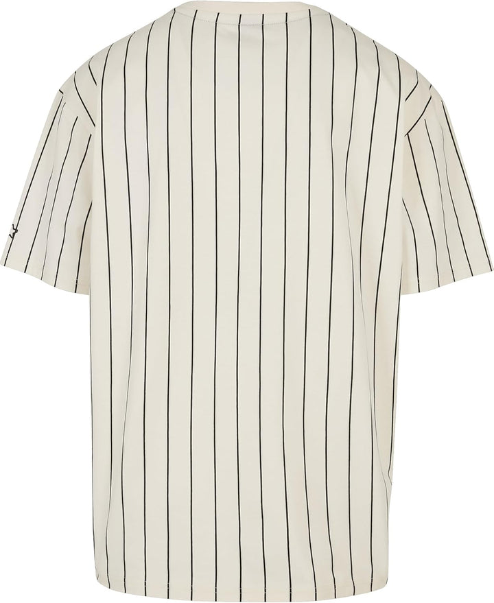 STARTER BLACK LABEL Herren Starter Pinestripe 1971 Tee, Palewhite